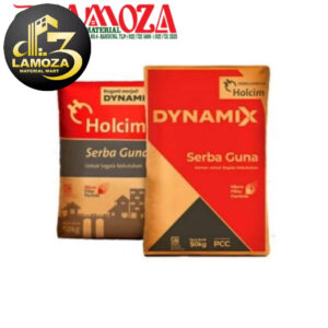 LAMOZA Semen Dynamix Holcim 50Kg /  Semen 3 Roda / Semen putih 3 Roda