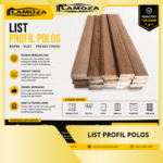list profil kayu polos