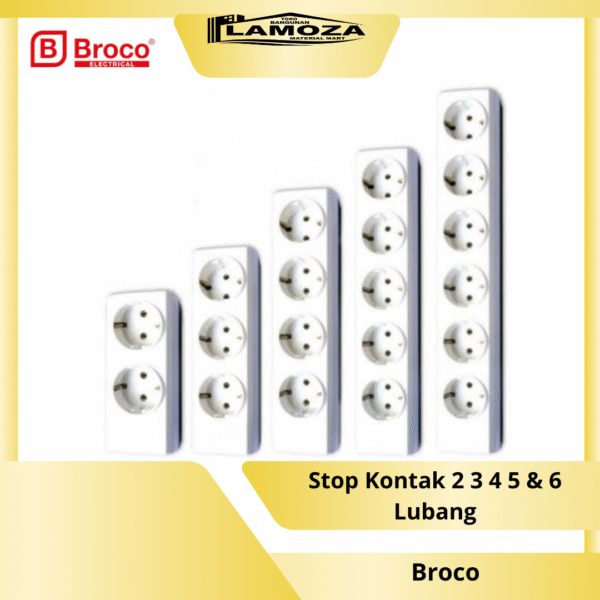 stop kotak broco 2, 3, 4, 5, dan 6 lubang