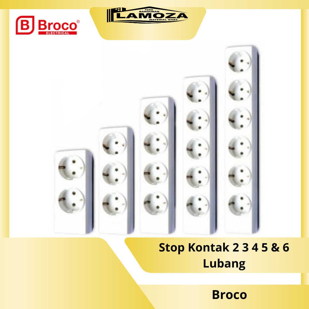 stop kotak broco 2, 3, 4, 5, dan 6 lubang