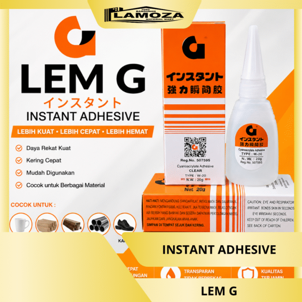 lem g – instant adhesive super kuat